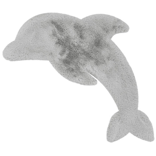 Килим Kayoom Lovely Kids Dolphin grey/blue 64 см x 90 см 