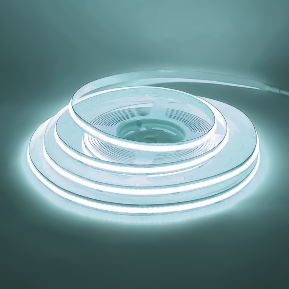 Лента светодиодная Eurolamp 10 Вт IP20 24 В холодный LED/ROLL-5m/6500K(320)