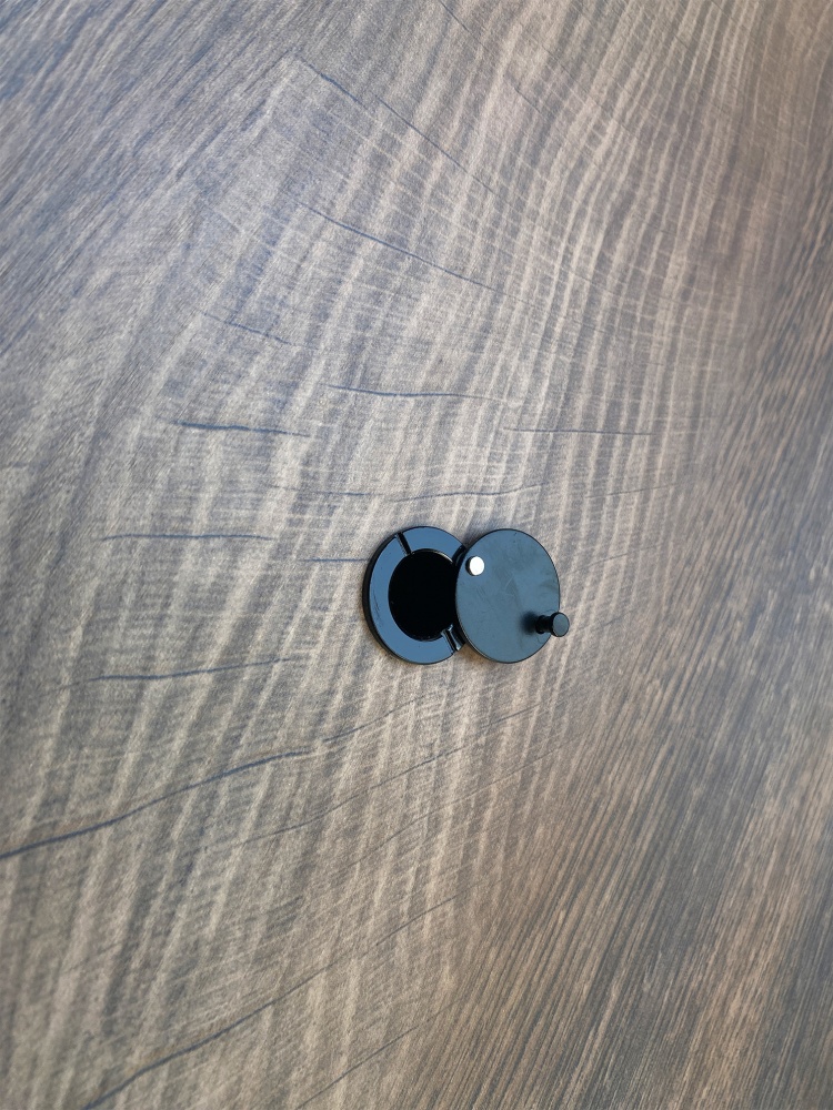 Дверь входная Двері БЦ Хортица черный муар 2050х860 мм правая