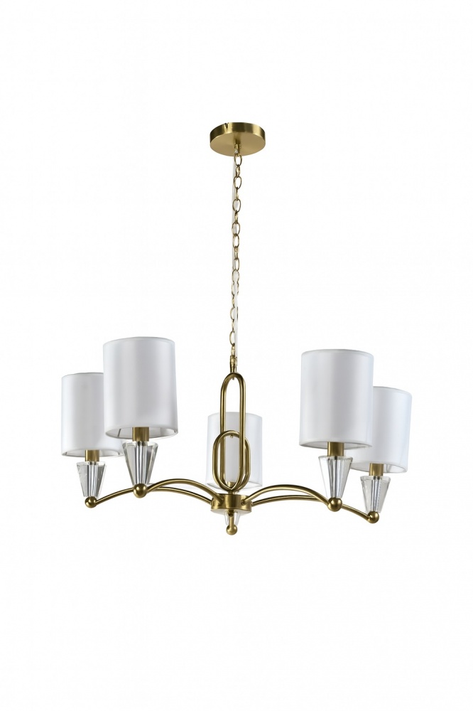 Люстра потолочная Sensio Barletta 5xE14 золото PR-PL321173-5