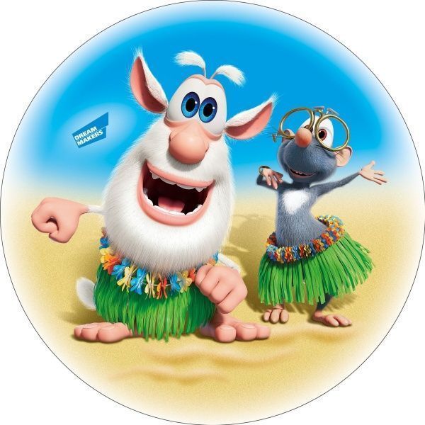 Мяч Booba Буба на пляже 23 см 2615