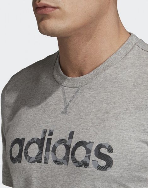Футболка Adidas E CAMO LIN TEE EI9726 L сірий