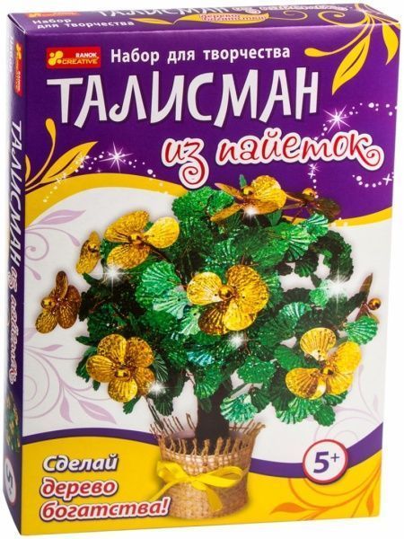 Талисман из пайеток Ranok-Creative «Дерево богатства» 4742 