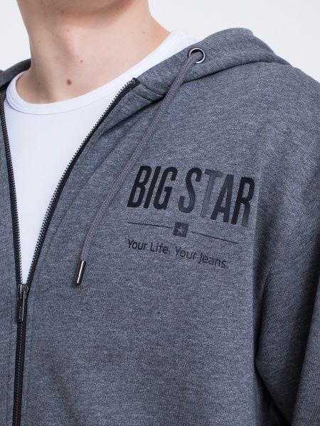Джемпер BigStar CHINDOR 154566903 р. L темно-сірий