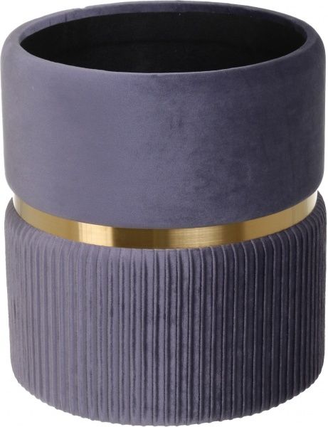 Скриня-пуф Bernard 31,5х31,5х38 см темно-сірий 