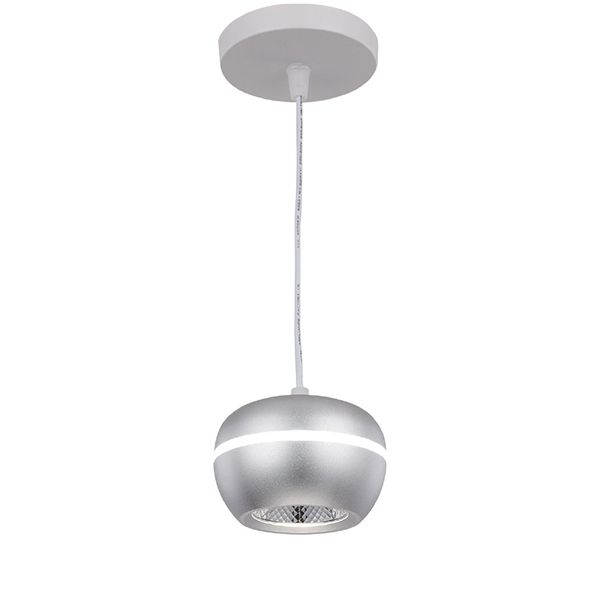 Підвіс LightMaster LLS101 СОВ 9 Вт срібний 