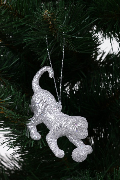 Підвіска декорована Global Treasure Тигр 6,4 см в асортименті P2101008-FG3L/4