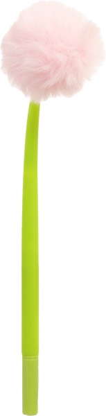 Ручка гелевая Одуванчик розовая 