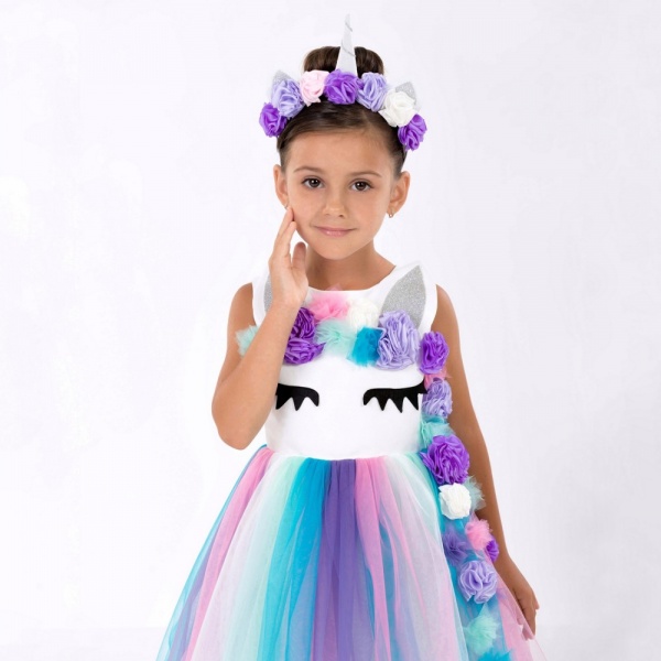 Платье Maya-MI Зефирная пони 0105-0044-0 р.92 разноцветный 