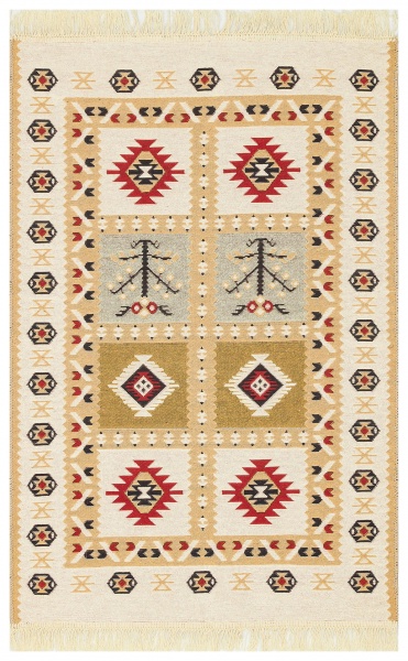 Килим Ekohali Arya AR 28 Red 160x230 см двосторонній 