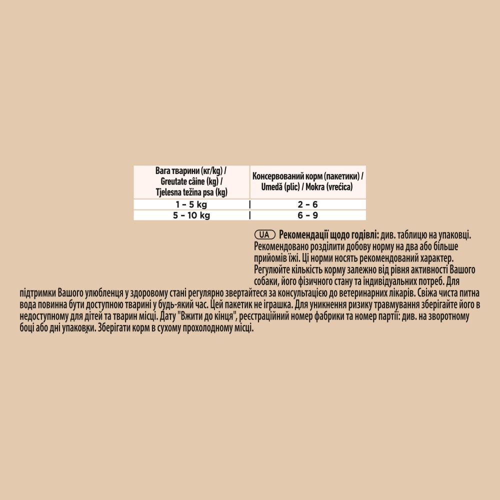 Корм вологий ONE by Purina Mini/Small для дорослих собак шматочки у підливці з куркою, морквою та зеленою квасолею 85 г