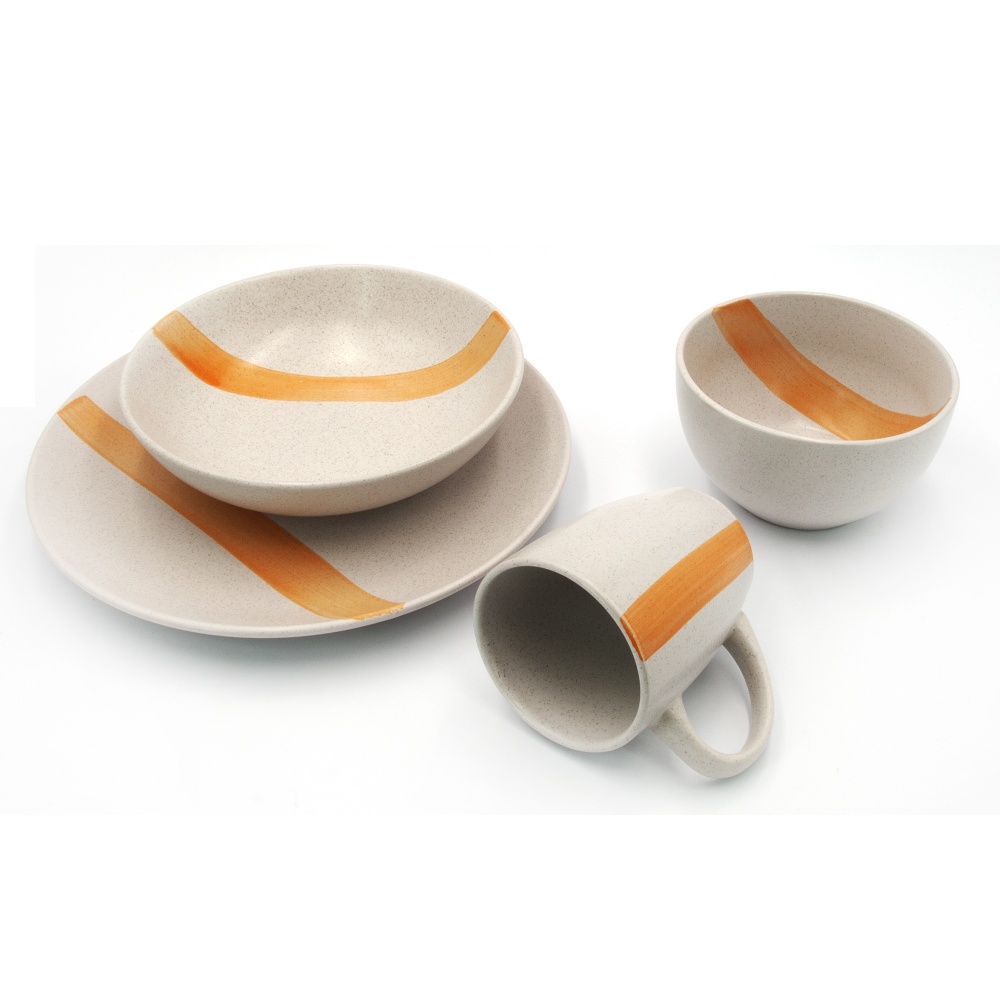 Тарелка суповая Milika Lucidity Straw 20 см M0440-TRCZ231011-80SP