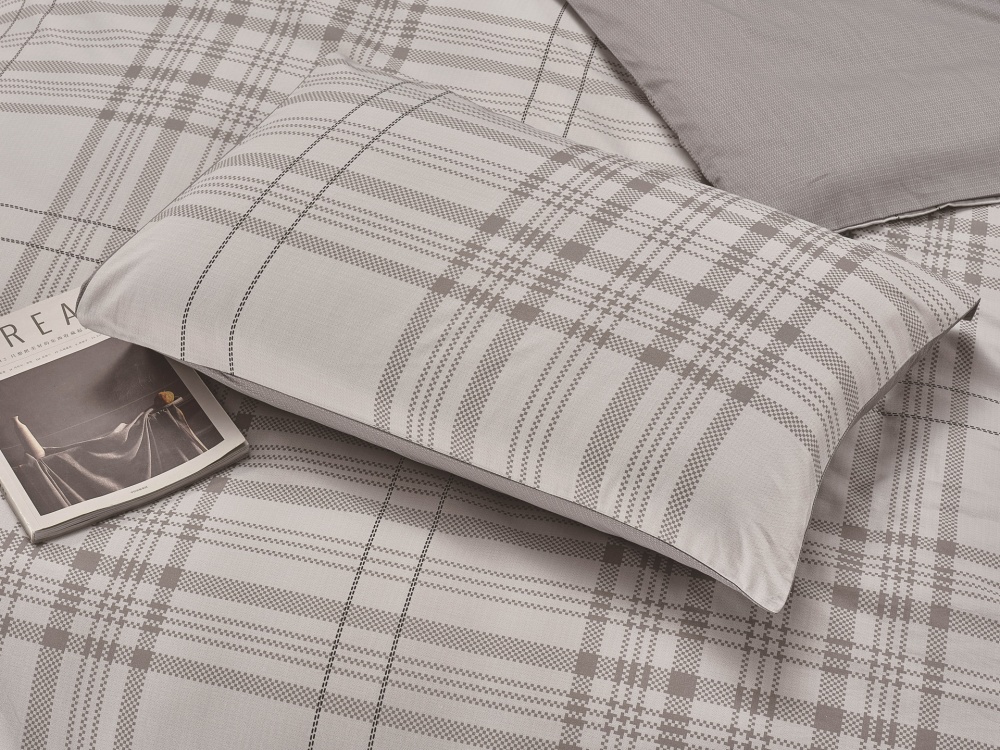 Комплект постельного белья Paul 1,5 серый La Nuit