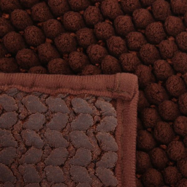 Коврик для ванной комнаты Dariana Ананас 80х55 см шоколадный