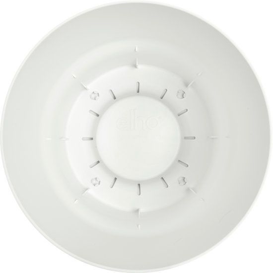 Вазон пластиковый Elho greenville round 25 см круглый белый (8711904332235) 