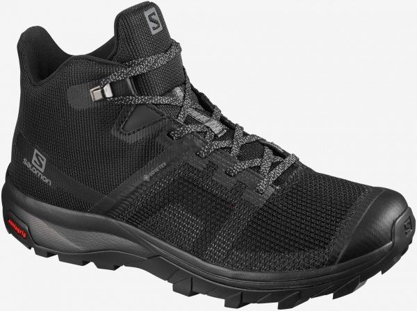 Черевики Salomon OUTline Prism mid GTX W Bk/Quiet S L41121100 р. UK 5,5 чорний