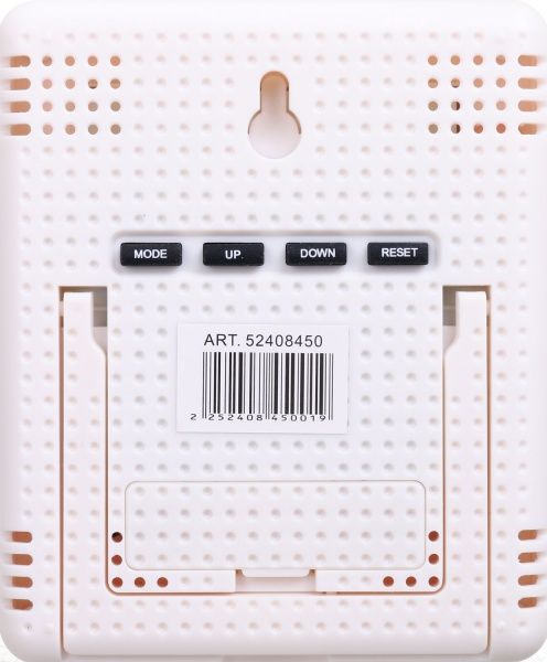 Годинник настільний Mood 10х1.5х12 см червоний