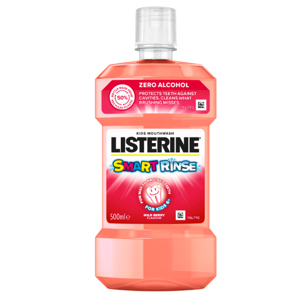 Ополаскиватель для полости рта Listerine Smart Rinse Ягодная свежесть 500 мл
