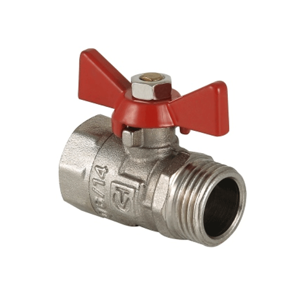 Кран шаровой Valtec COMPACT ручка бабочка 3/4 ВН