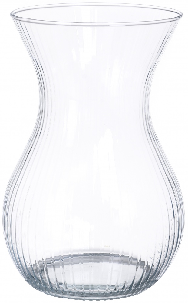 Ваза стеклянная Trendglass Lyra Luminous прозрачная 20 см