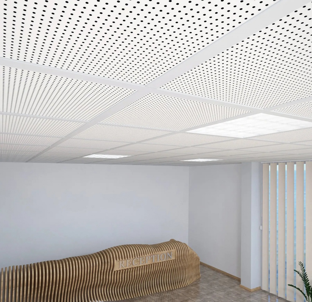 Плита подвесного потолка Welltech Стар 600x600x8 мм