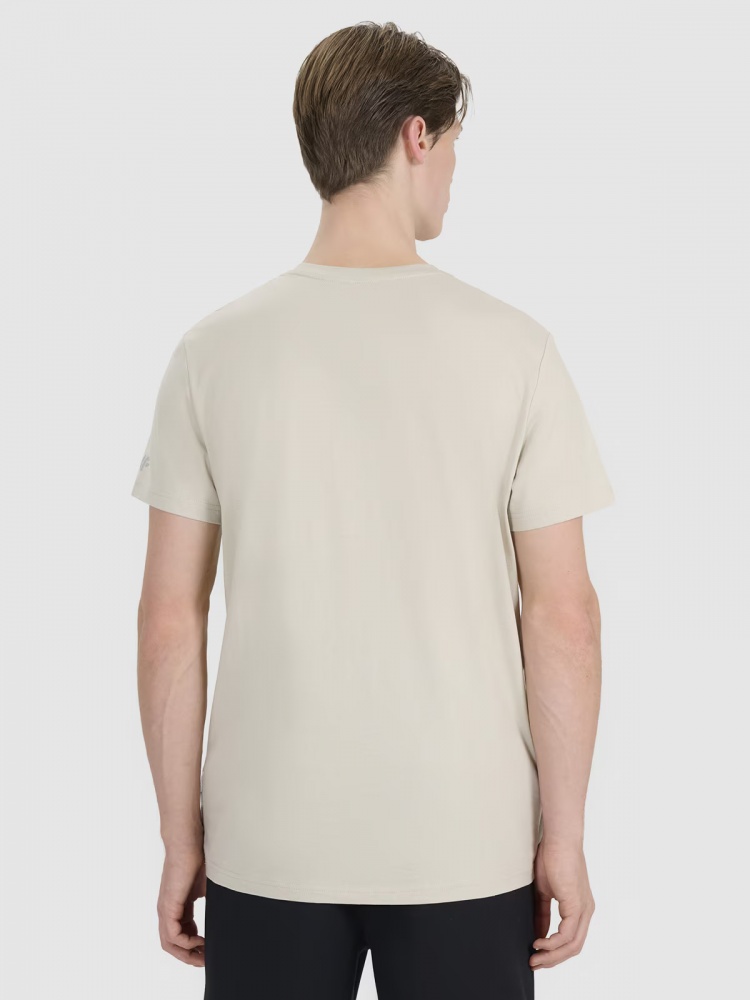 Футболка 4F TSHIRT M1980 4FWSS25TTSHM1980-83S р.2XL бежевый