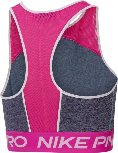 Майка Nike W NK DRY TANK CROP SPACE DYE CJ3646-424 M сірий