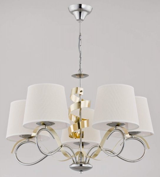 Люстра підвісна ALFA Sandra 22045 5x40 Вт E14 хром 