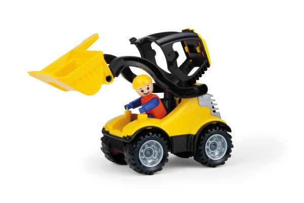 Бульдозер Lena Truckies 25 см с фигуркой водителя 1622