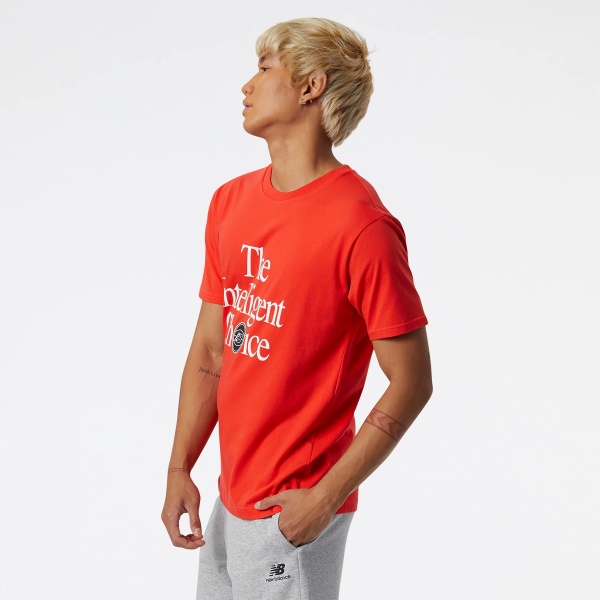 Футболка New Balance MT13586ENR р.2XL червоний