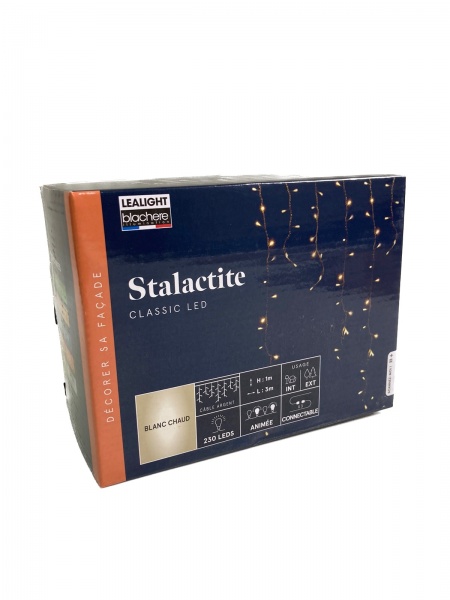 Электрогирлянда светодиодная Blachere Бахрома светодиодная (LED) 230 ламп 3 м 