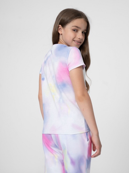 Футболка 4F TSHIRT F382 4FJSS23TTSHF382-91A р.152 різнокольоровий