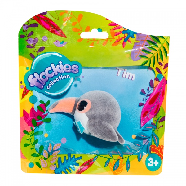 Фигурка коллекционная Flockies Тукан Тим FLO0109 