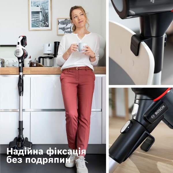Пылесос аккумуляторный Bosch Unlimited 7 BBS711W white 