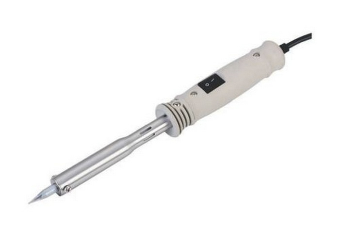 Паяльник EMT D-715L 80W 220V с кнопкой профессиональный 13-0345-1