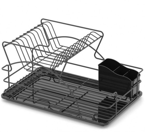 Сушилка для посуды КВ009 черный