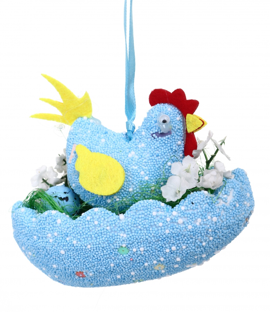 Украшение пасхальное Петух 14 см 37108-3