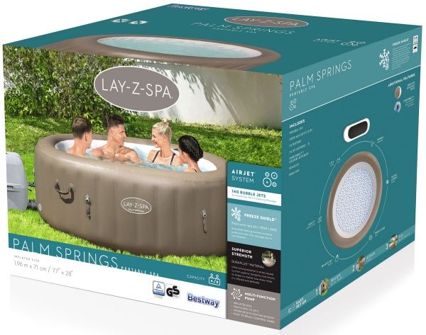 Спа-бассейн Bestway Палм Спрингз 196х71 см