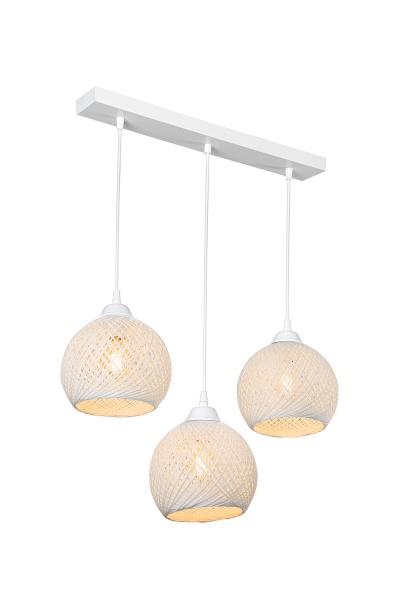 Підвіс Luna Yumak Line 3x60 Вт Е27 білий MDL.4750 