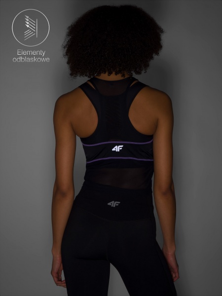 Майка 4F TSHIRT FNK 4FSS23TFTSF307-20S р.XL чорний