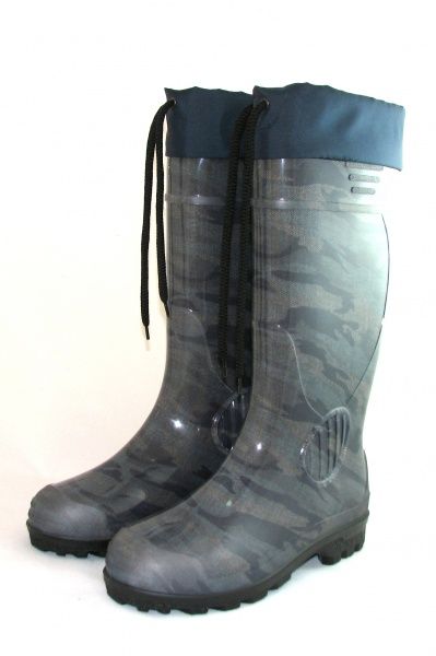Чоботи гумові Мисливство/Риболовля Мілітарі р.41 сірий