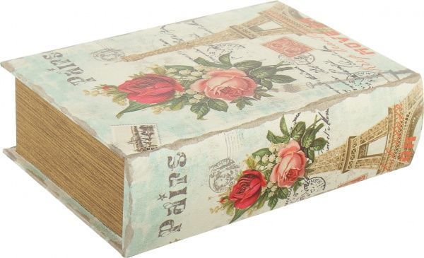 Шкатулка-книга Париж 19х8х27 см LV14557 L