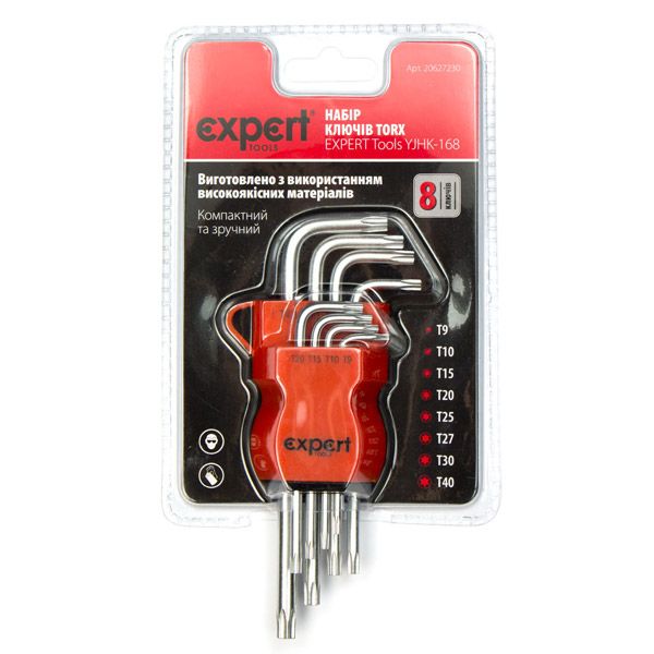 Набір ключів Torx Expert Tools YJHK-168 8 шт