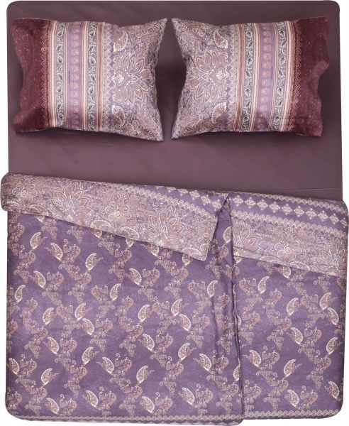 Комплект постільної білизни Matera G1 сімейний бронза Granfoulard