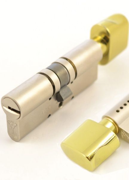 Цилиндр Mul-T-Lock MT5 31x31 ключ-вороток 62 мм латунь