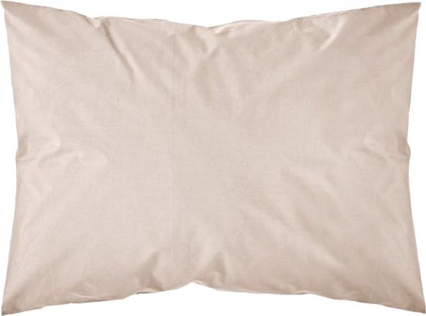 Наволочка 50x70 см бежевый Моно 