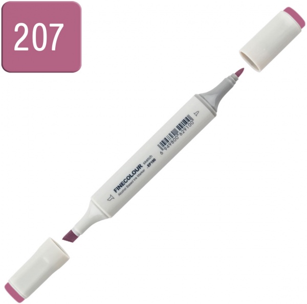 Маркер спиртовий FINECOLOUR Sketch EF100-207 гранат 