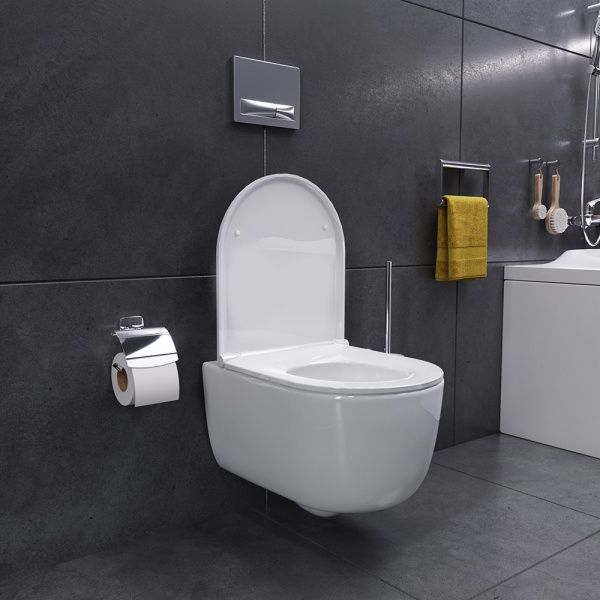 Унитаз подвесной AM.PM безободковый FlashClean C85A1701SC X-joy