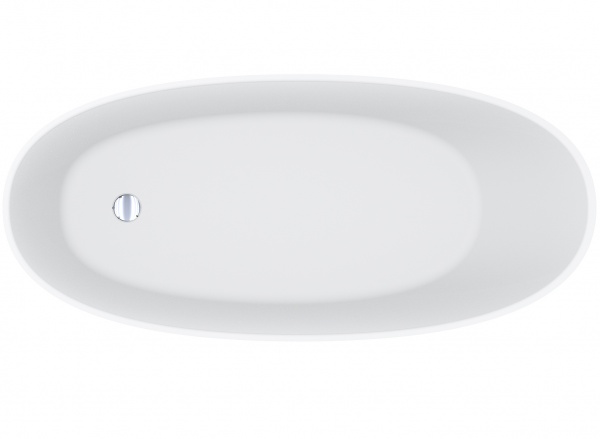 Ванна зі штучного каменю Miraggio Melbourne 168,5x75,9 см