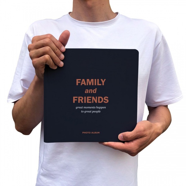 Фотоальбом Orner Family and friends темно-синій
